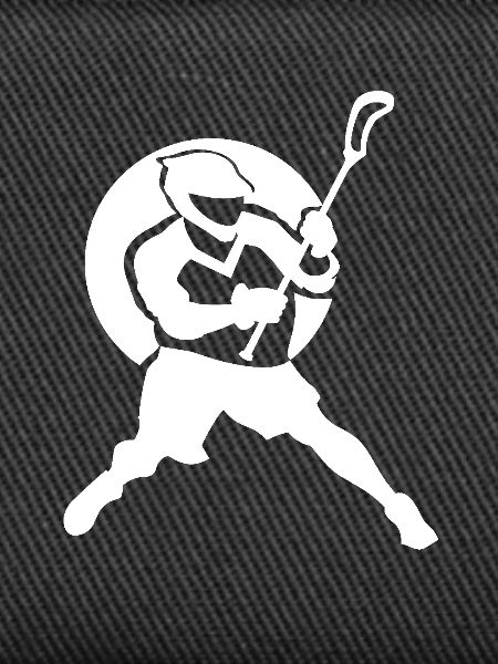 Lacrosse Player Logo
