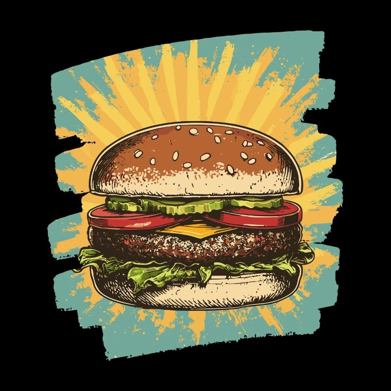 Burger Retro