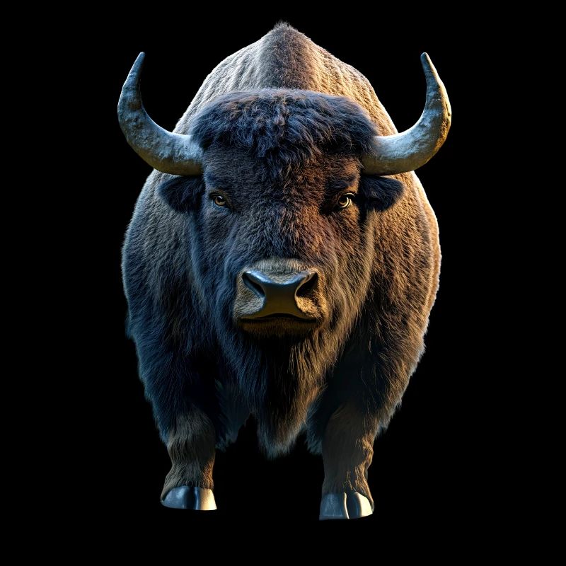 Bison, Bison, Bovins sauvages, Bison, Bison d’Amérique