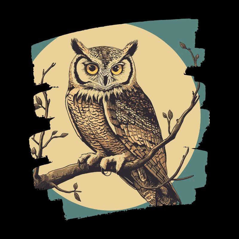 Eule Retro