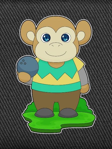 Affe Bowling Bowlingkugel