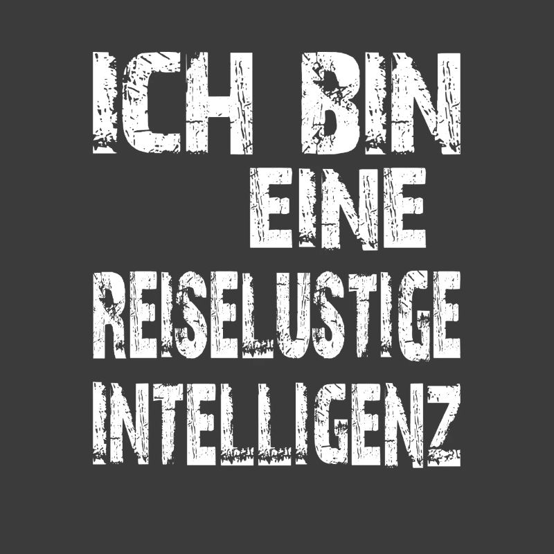 KI Spruch Ich bin eine reiselustige Intelligenz