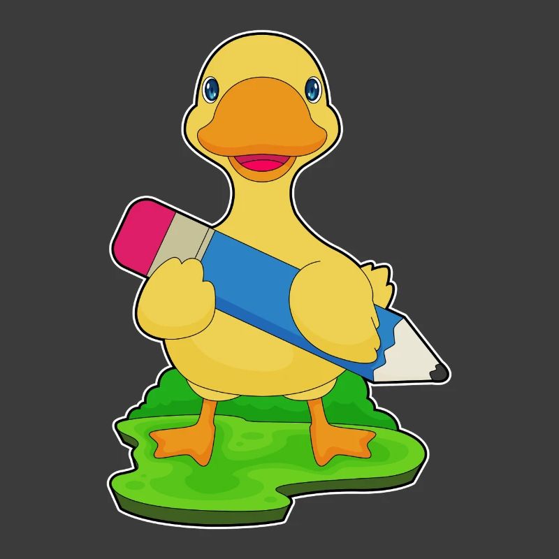 Duck Student Pencil School