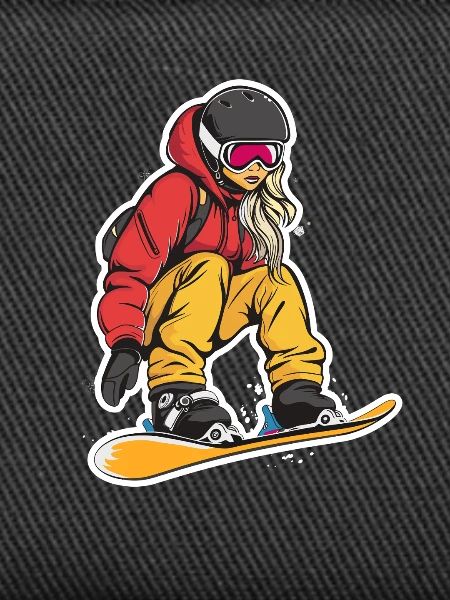 Snowboarder Graphic