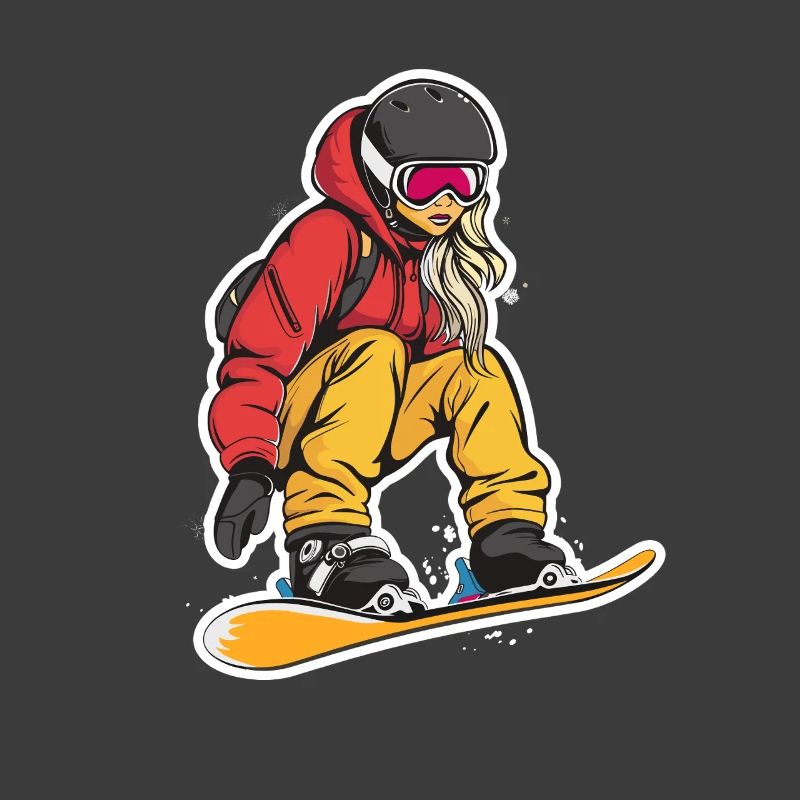 Snowboarder Graphic