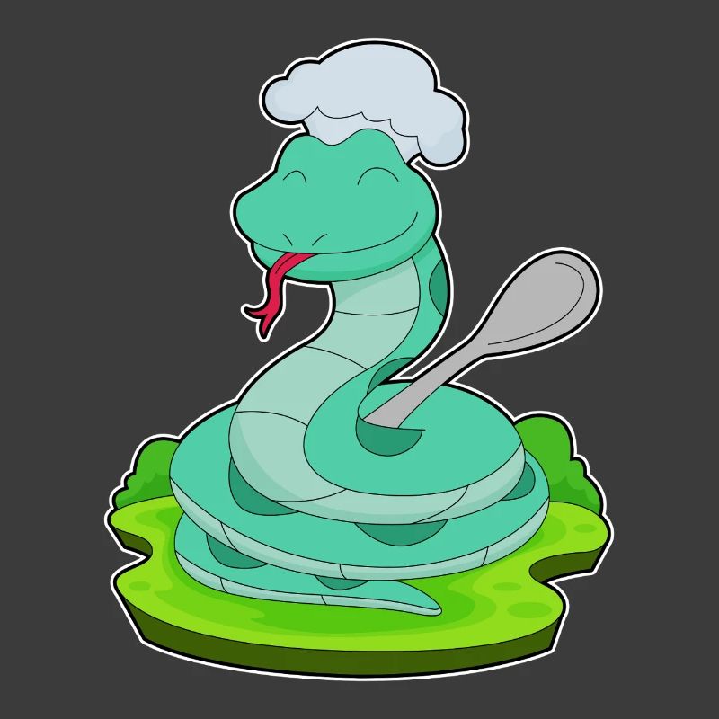 Serpent Cuillère de Cuisine Cuisson