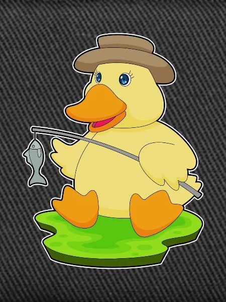 Duck Angler Fish Fishing