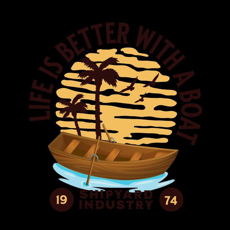 Conception de la vie en bateau