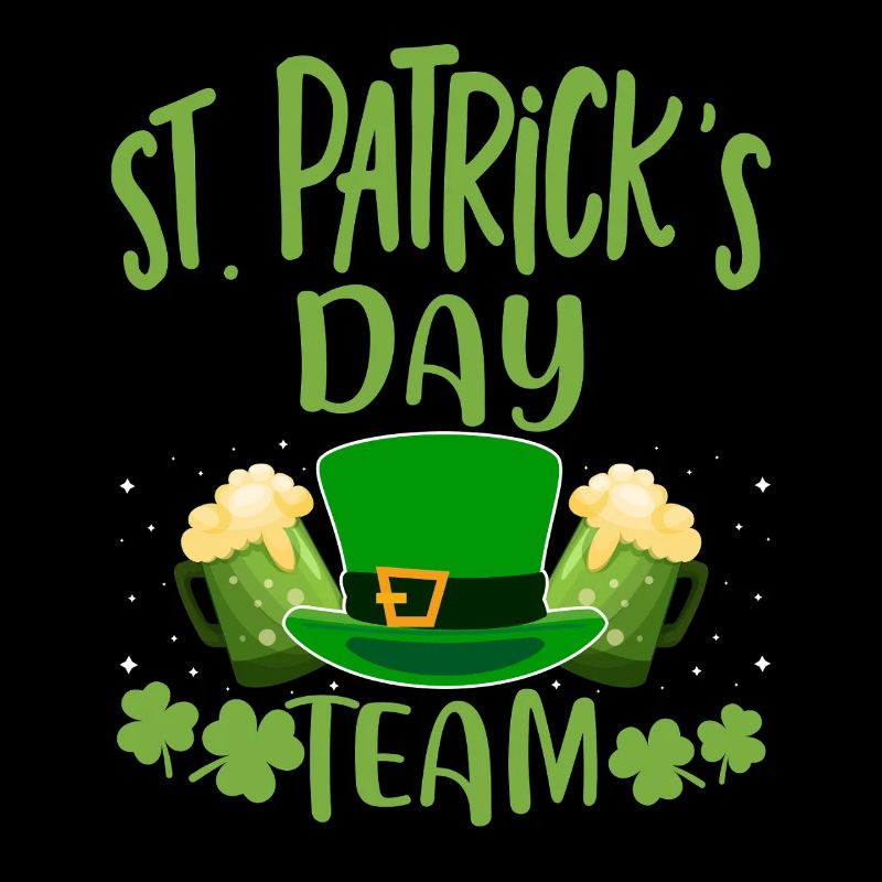 St. Patrick's Day Team St Patrick's Day Ireland Clover Beer