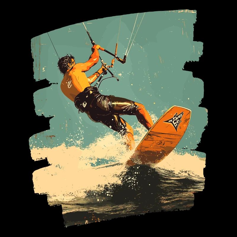 Kitesurfeurs