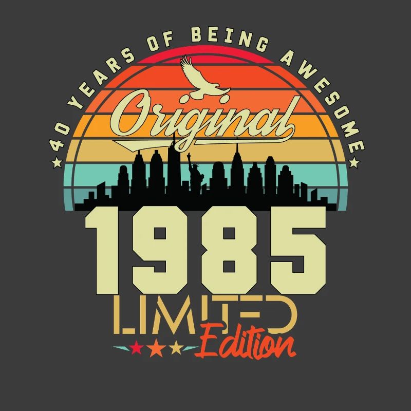 40. Jubiläum Geschenk Ehemann Original 1985