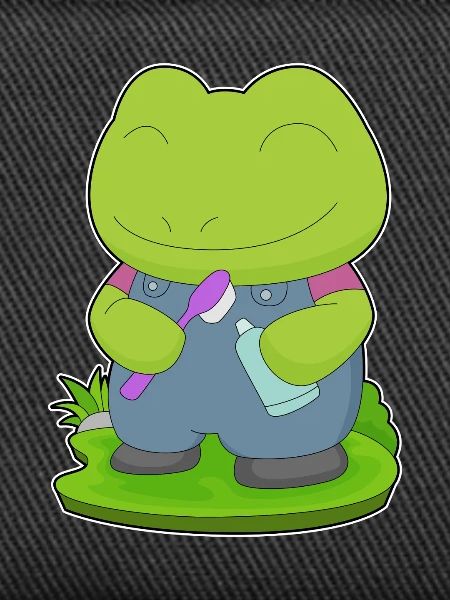 Frog Toothbrush
