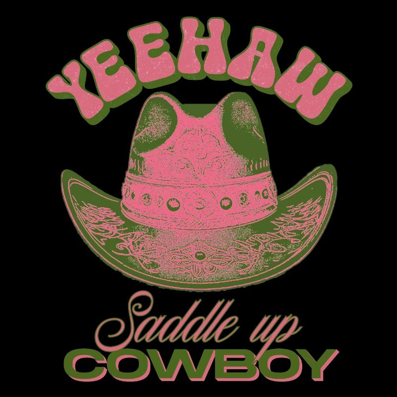 Yeehaw Saddle Up Cowboy Hat