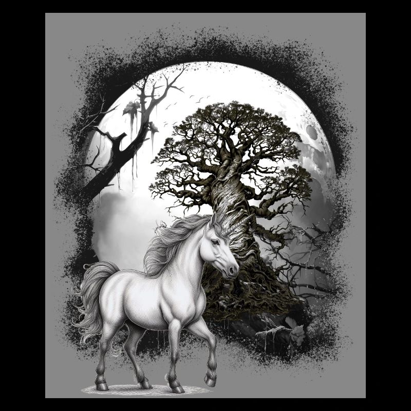 Einhorn Einhörner Pferd