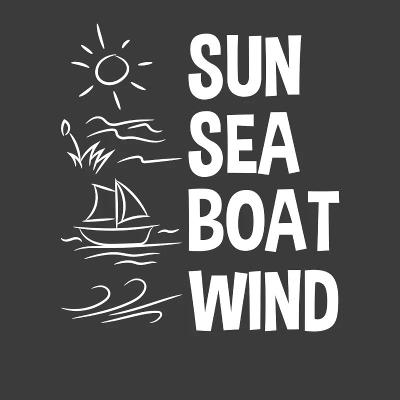 Sonne Meer Boot Wind