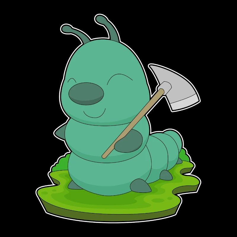 Pioche chenille