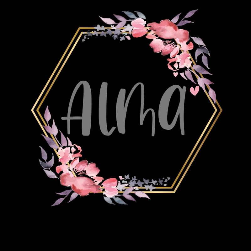 Alma Mädchen Name personalisiertes Geschenk