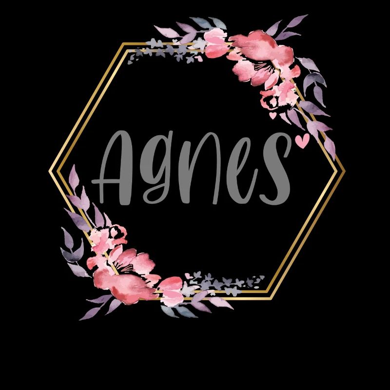 Agnes Mädchen Name personalisiertes Geschenk