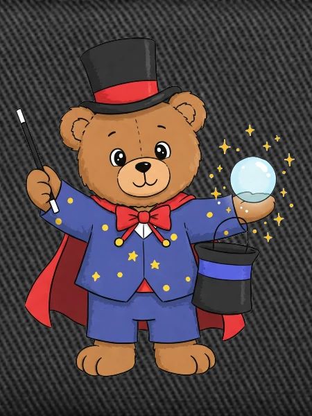 Teddy Bear Wizard