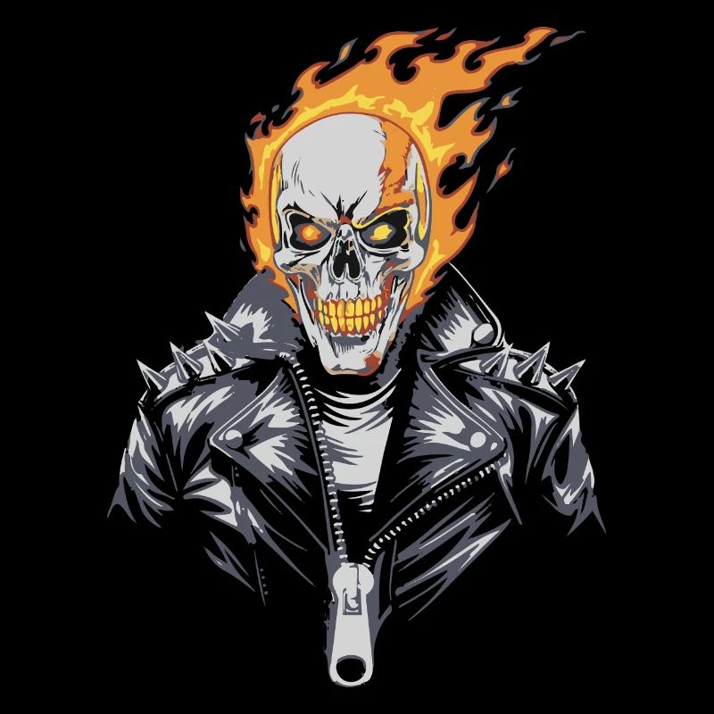 FIRE SKULL