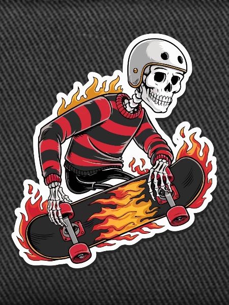 FLAMENDES SKATEBOARD