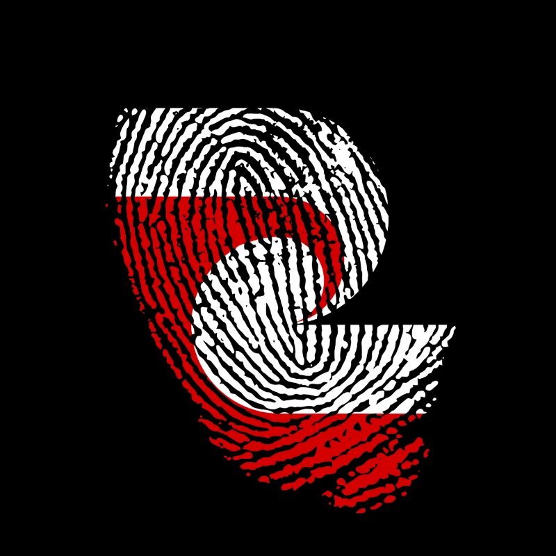 Empreintes digitales du drapeau maori