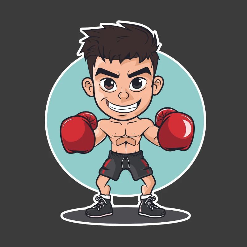 Boxer Comic Look