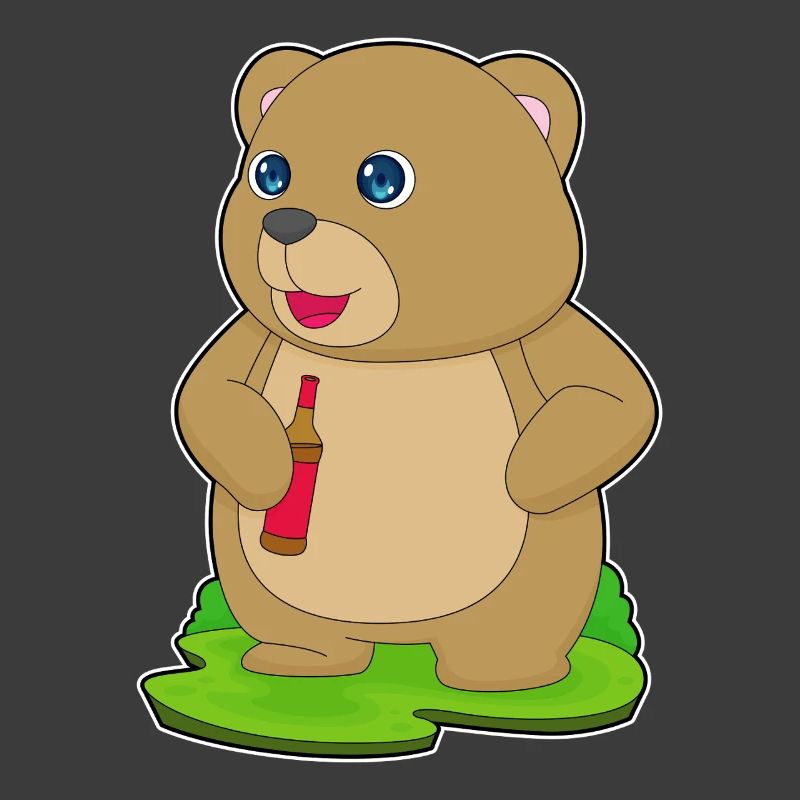 Bear bouteille de bière