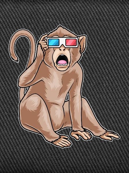 Affe Brille