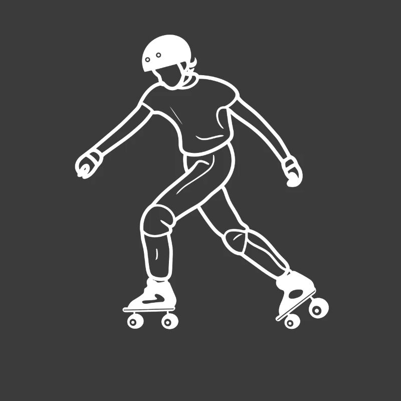 Roller Skating Drawing