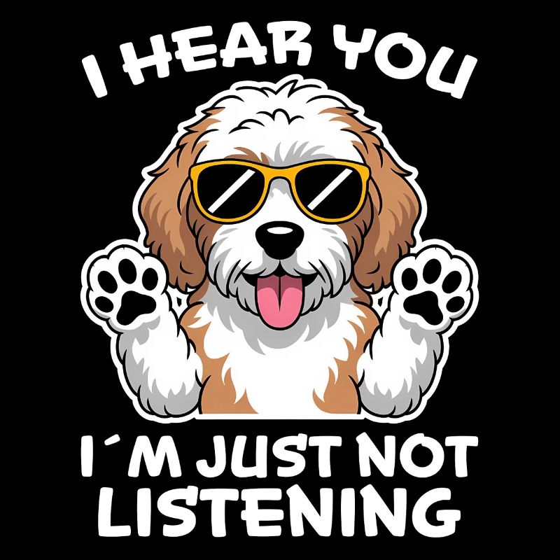 Cockapoo Saying Dogs Funny Cockapoo Gift