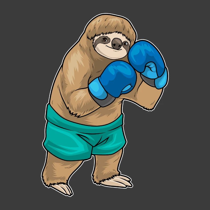 Sloth Boxer Gants de boxe Boxe