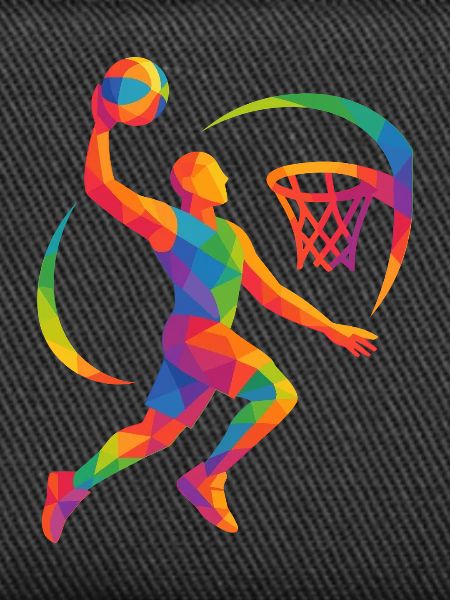 Polygon Basketball Player