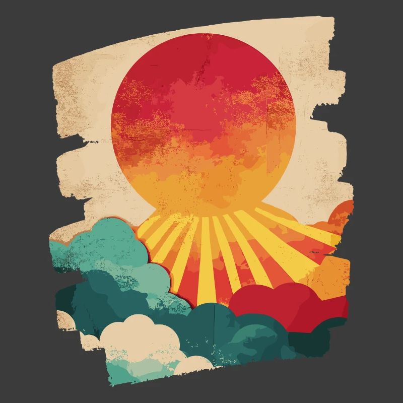Summer Palm Tree Sunset