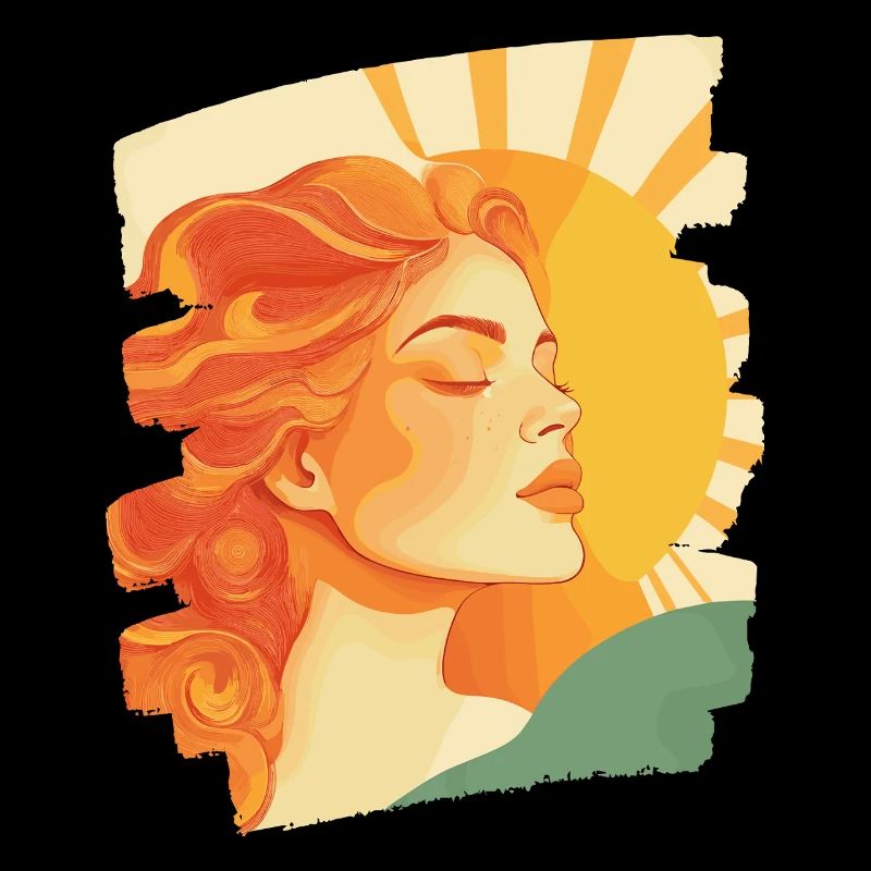 Sommer Sonne Retro