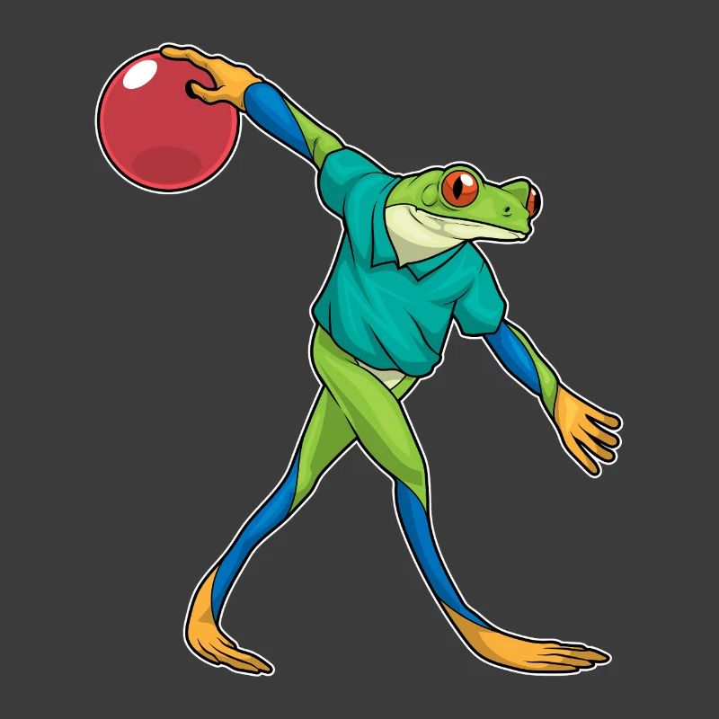 Frog Bowling Bowling Ball