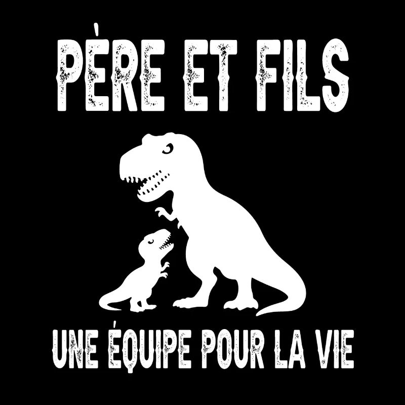 Vater und Sohn Dinosaurier T-Rex Vater Vatertag