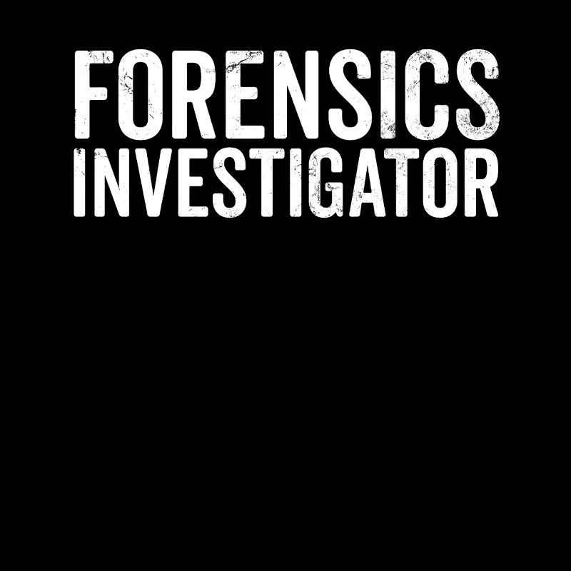 Forensischer Ermittler Wissenschaftler Lustige Forensik