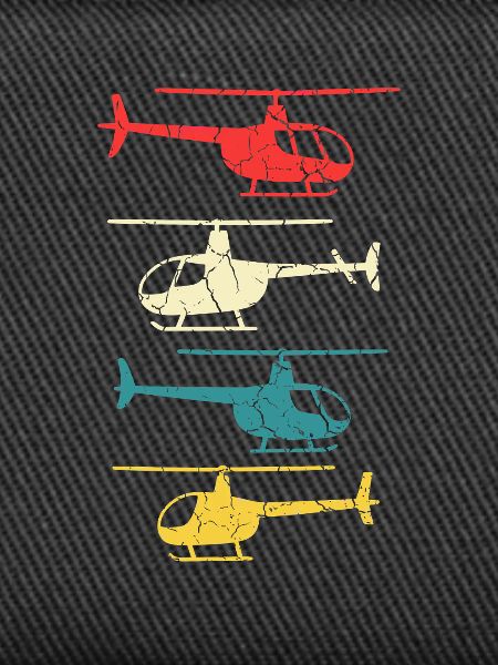 Retro Helicopter