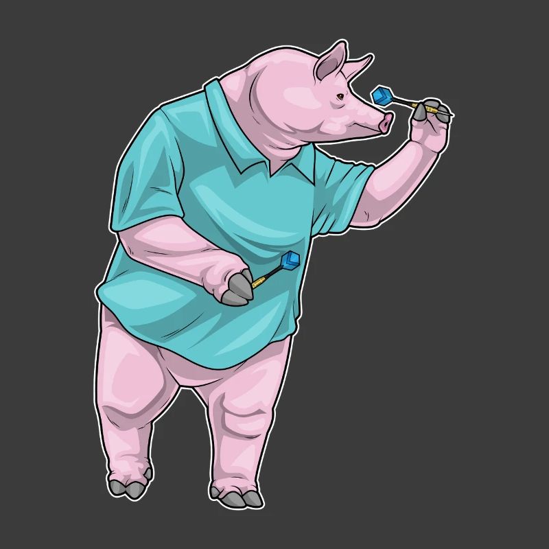 Fléchette cochon Fléchette