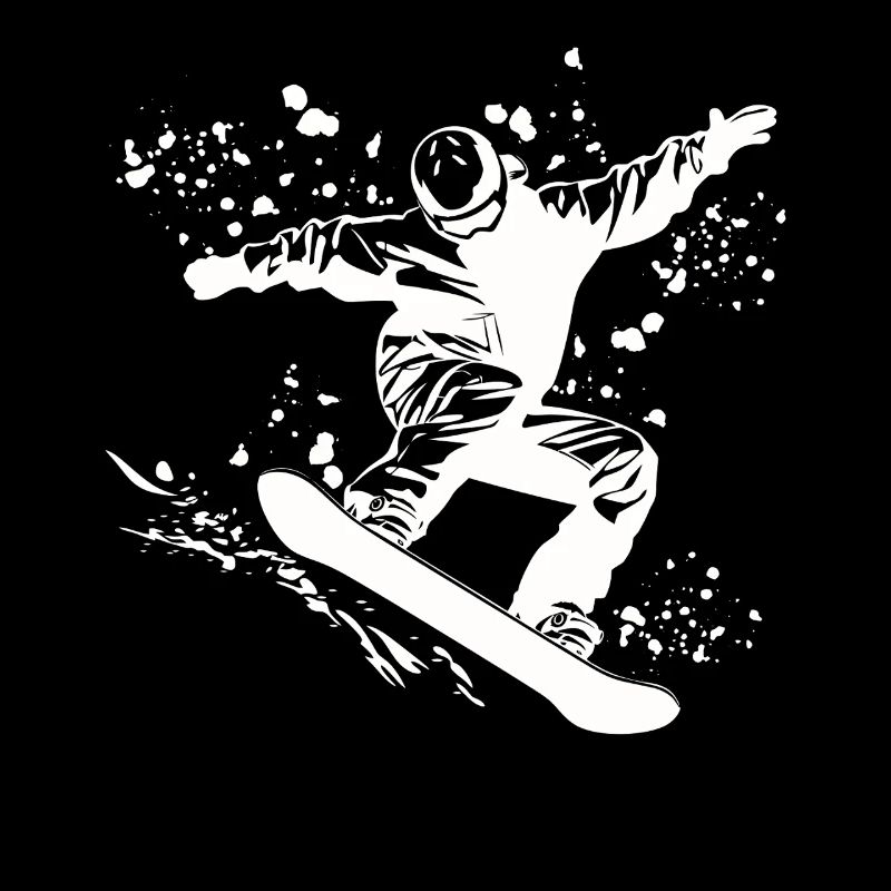 Snowboarder Snowboarding Snowboard