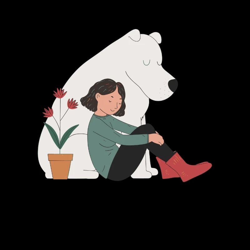 Friendship Between Man and Bear - Harmony