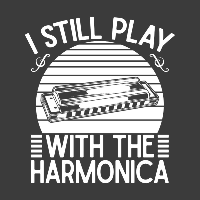 Harmonica Musican Still Play With The Harmonica