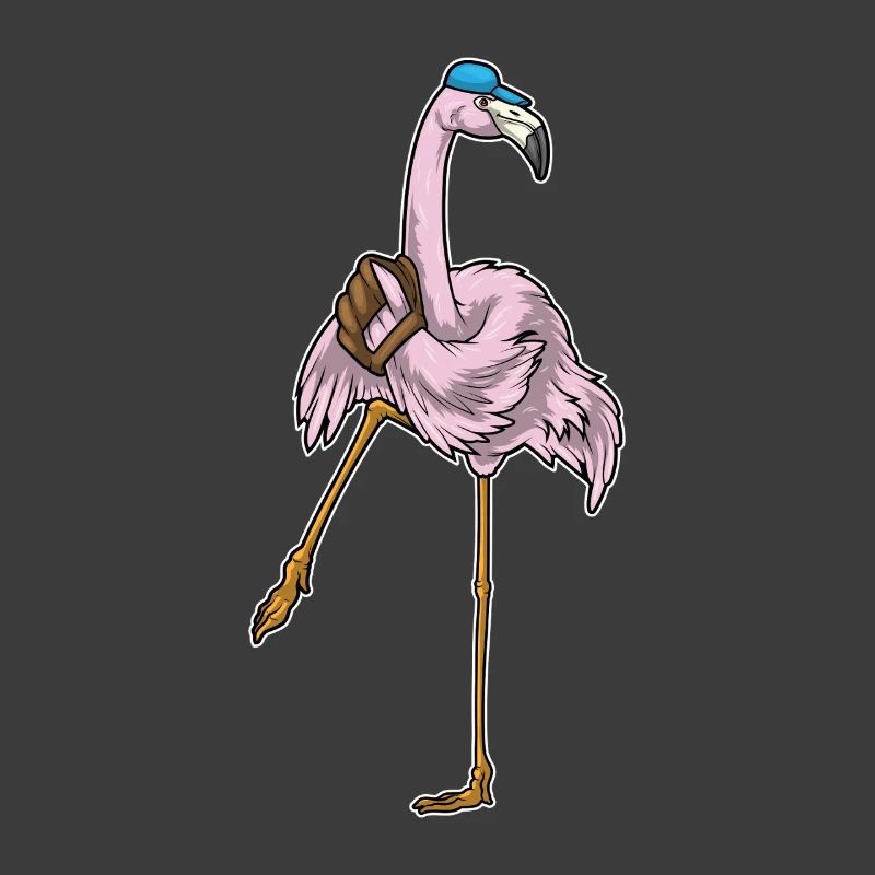 Flamingo Baseball Baseball Glove