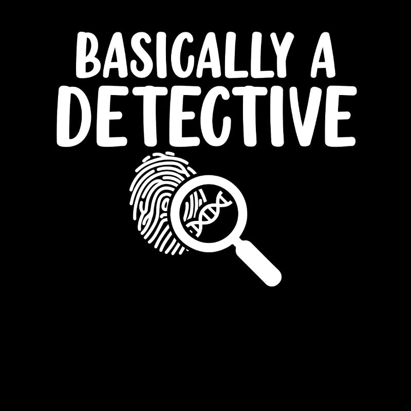 Basically A Detective Forensic Scientist Funny