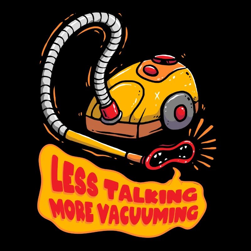 Vacuuming Household Less Talking More Vacuuming