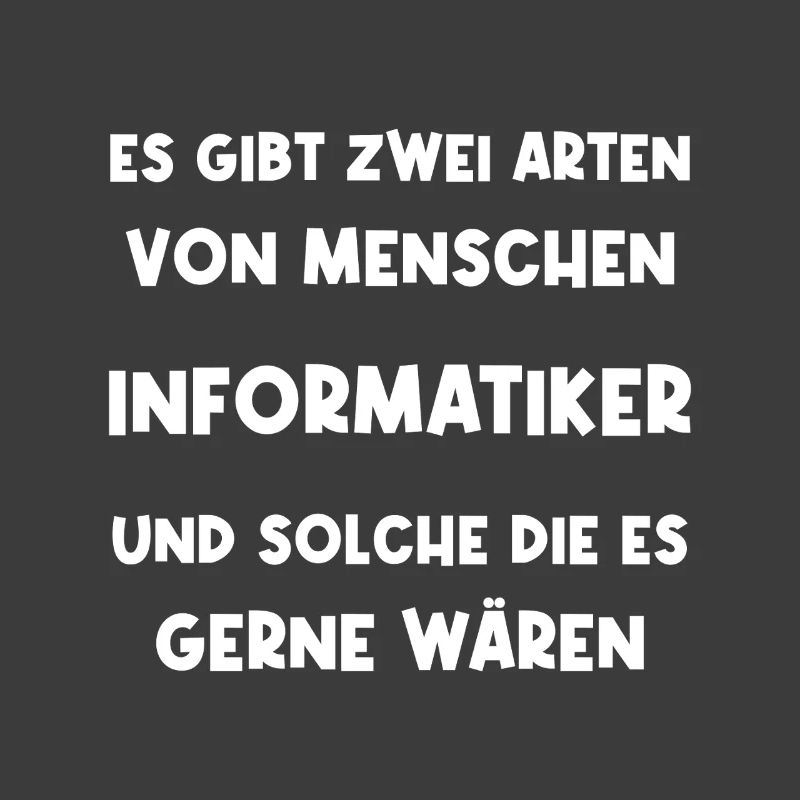 Informatiker Programmierer Informatikstudent
