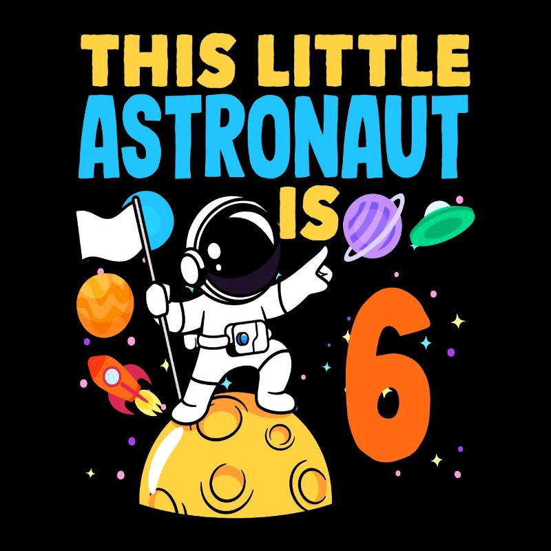Little astronaut turns 6 years old