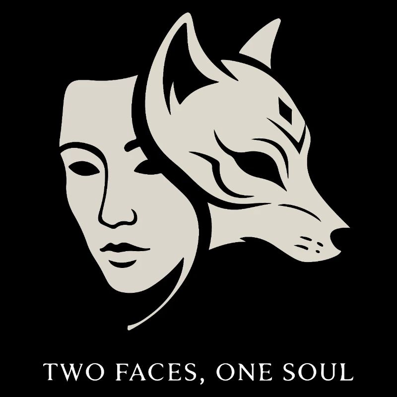 Dual Mask: Human & Animal - Two Faces One Soul
