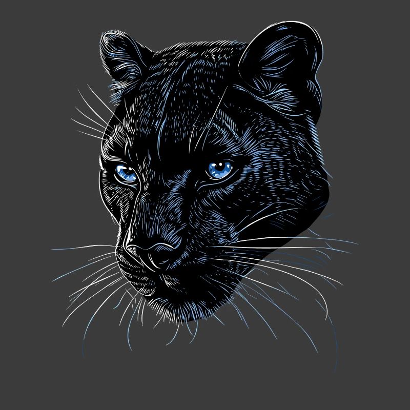 Panther Leopard Raubkatze Süße Großkatze Panter